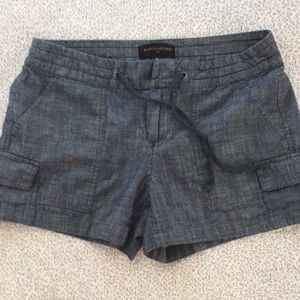Banana Republic blue chambray shorts
